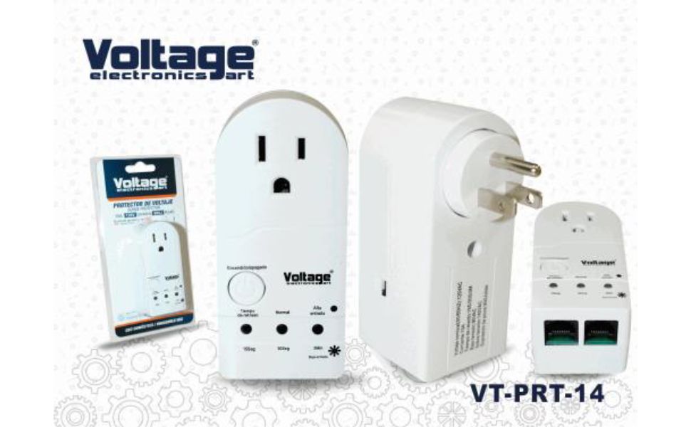 protector de voltage 120v trifasico rj45