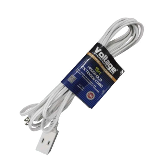 EXTENSION BLANCA 15FT VOLTAGE
